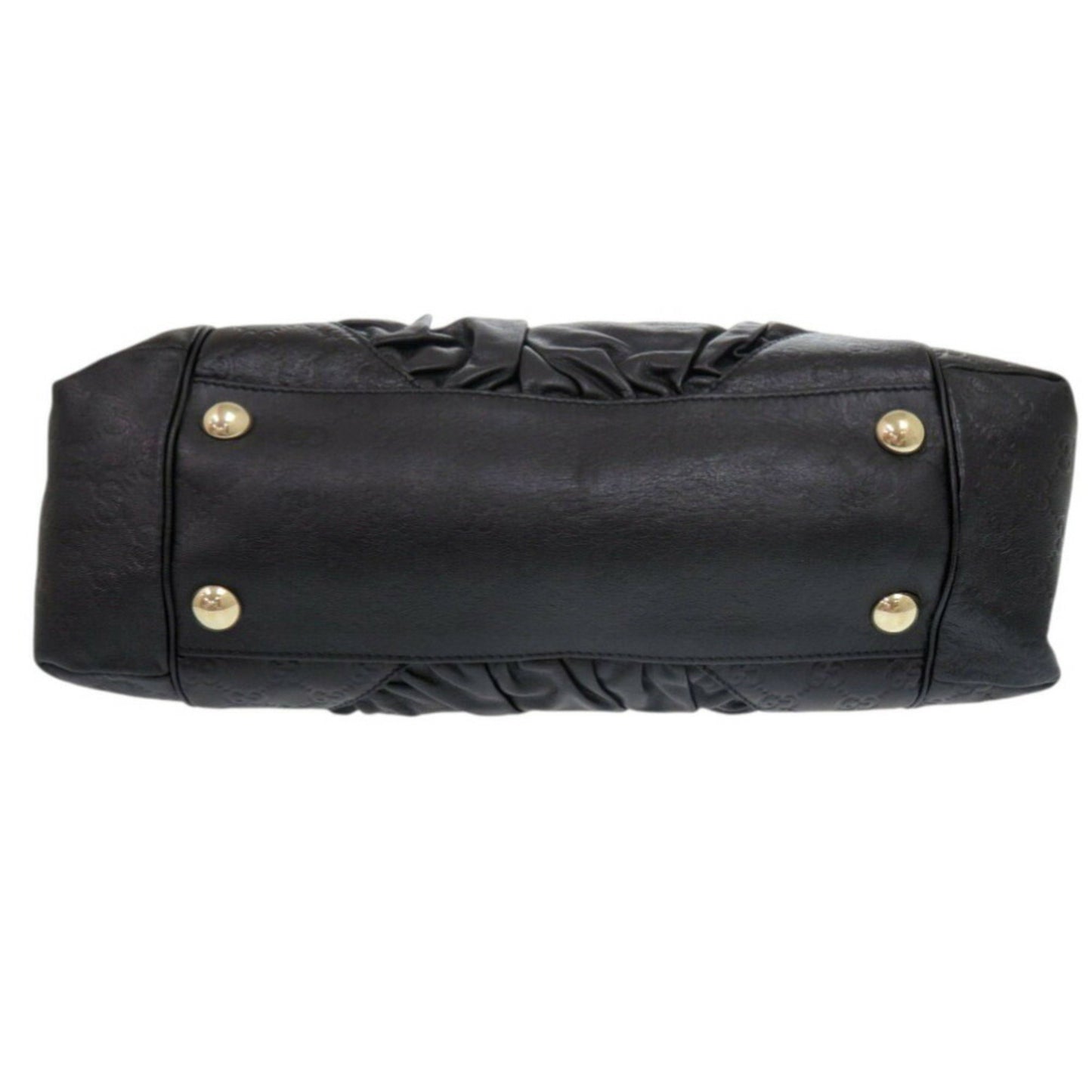 Gucci Guccissima, Black, Leather, tote
