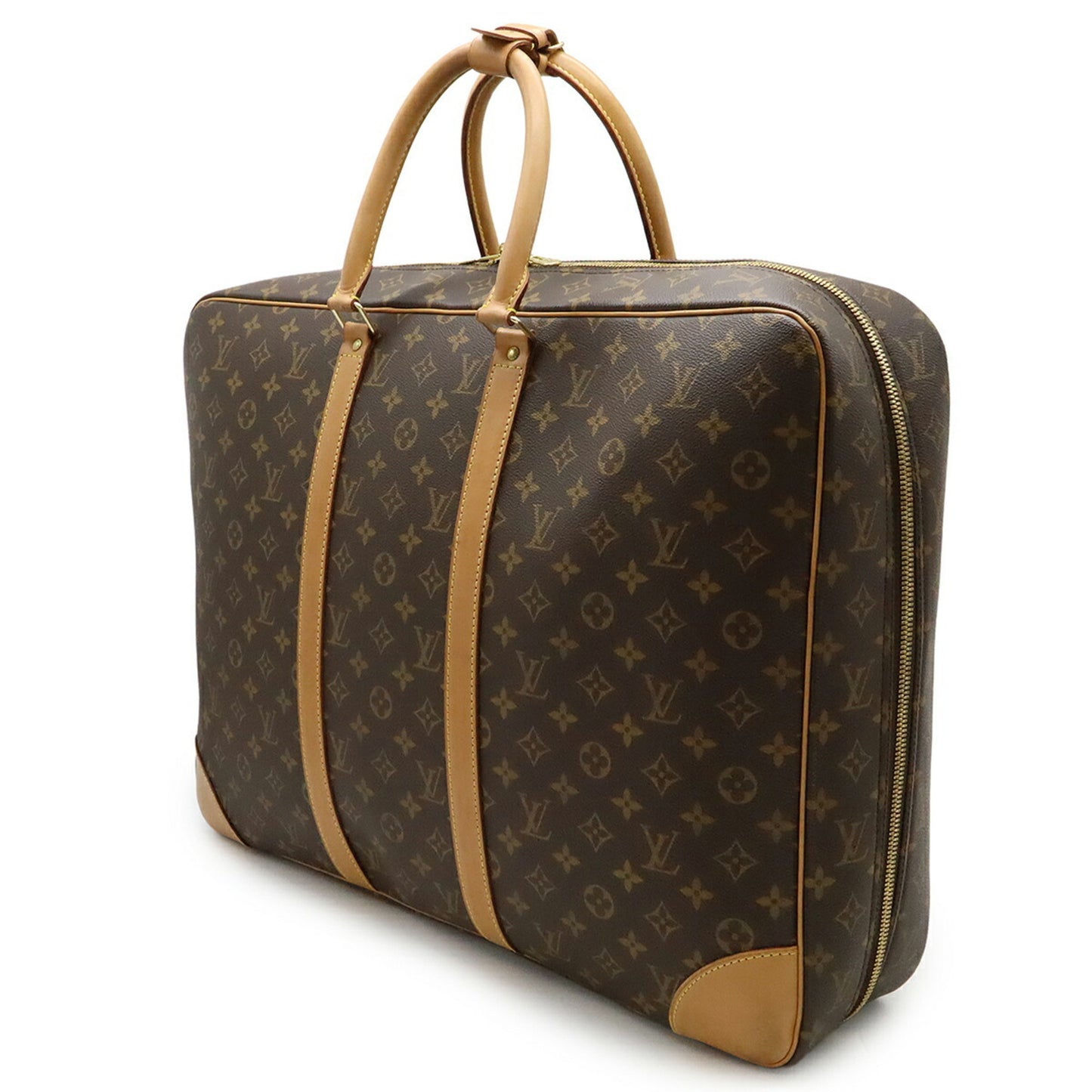 Louis Vuitton Sirius, Brown, Canvas, travel
