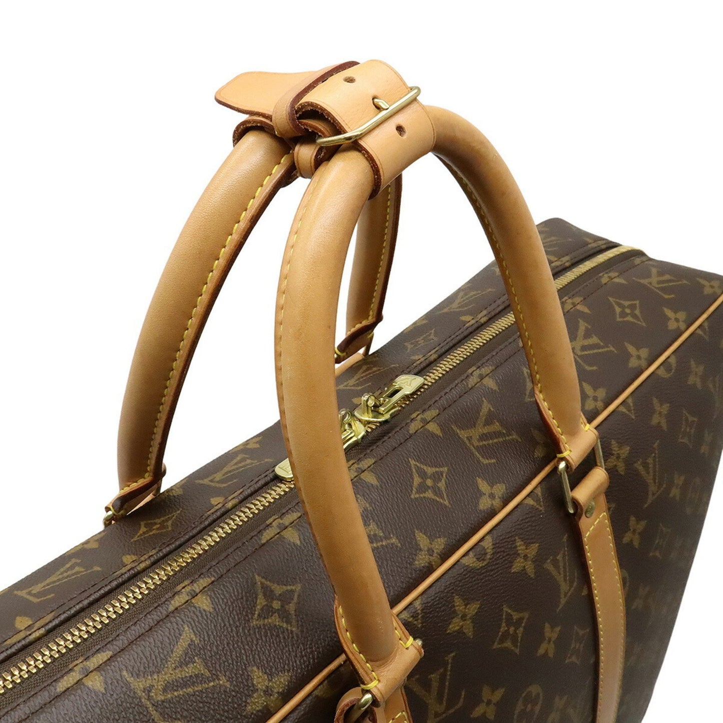 Louis Vuitton Sirius, Brown, Canvas, travel