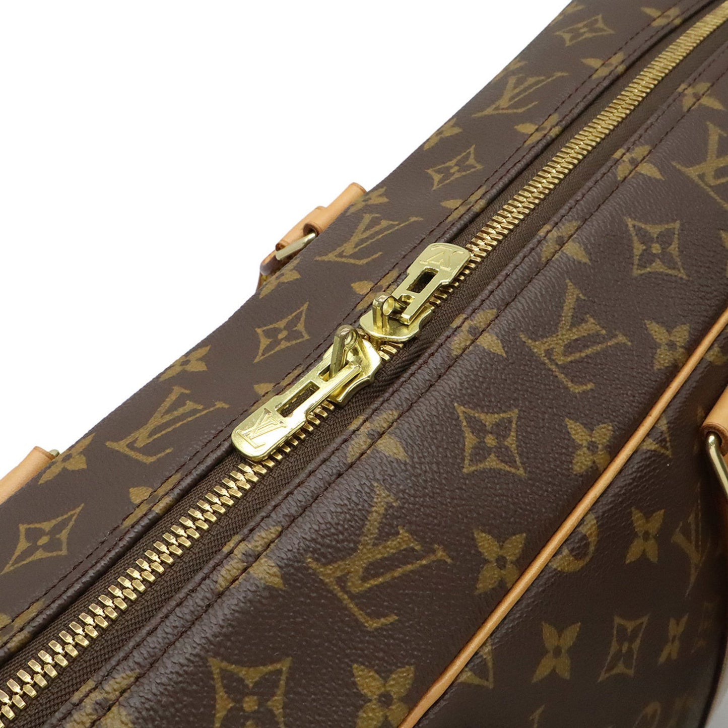 Louis Vuitton Sirius, Brown, Canvas, travel
