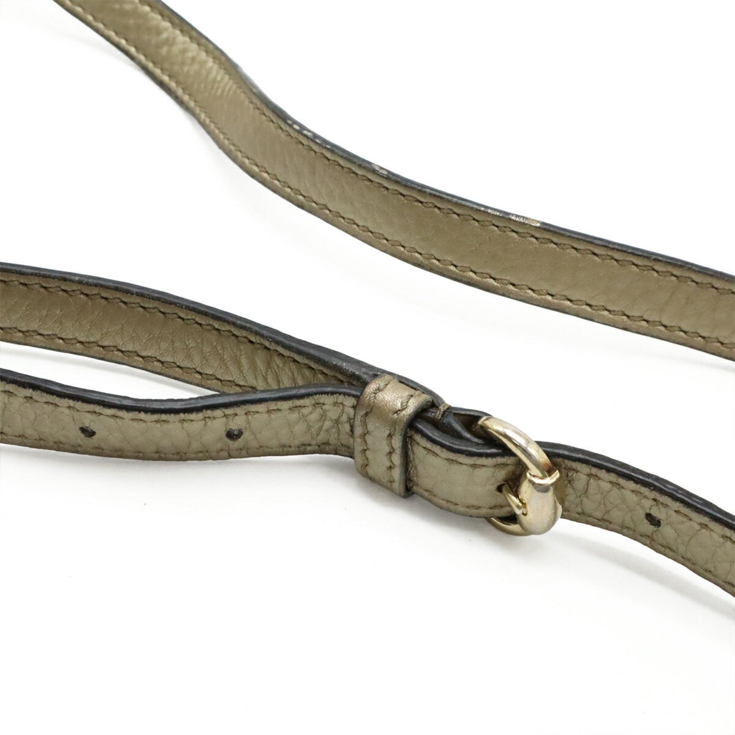 Gucci Soho, Gold, Leather, shoulder