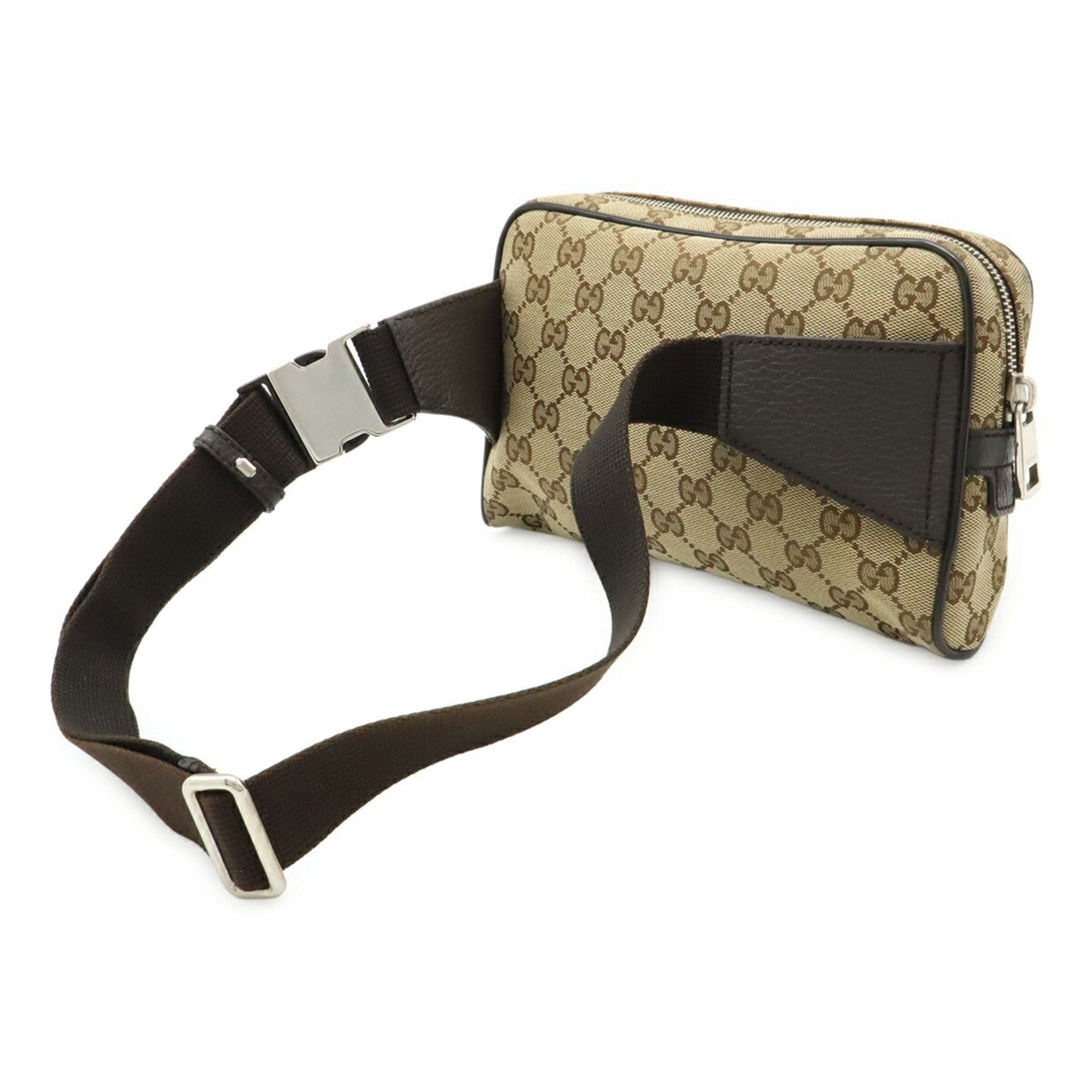 Gucci GG canvas, "BEIGE, BROWN", "CANVAS, LEATHER", shoulder