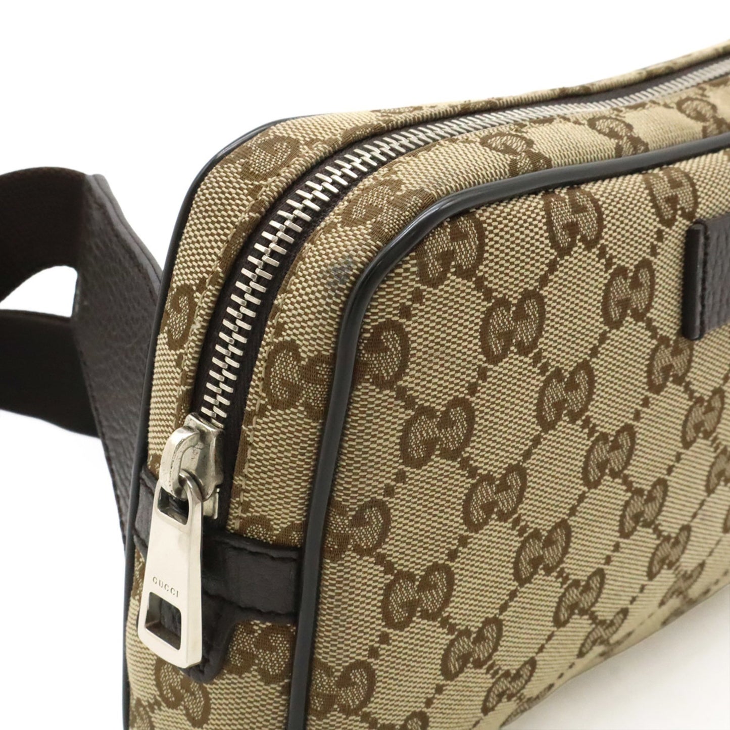 Gucci GG canvas, "BEIGE, BROWN", "CANVAS, LEATHER", shoulder