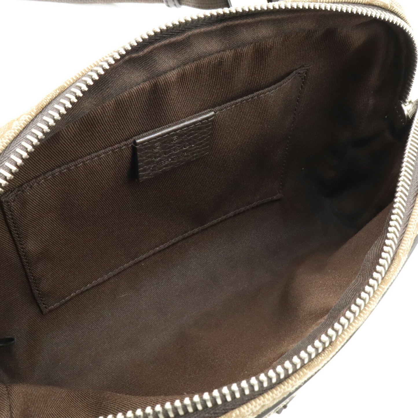 Gucci GG canvas, "BEIGE, BROWN", "CANVAS, LEATHER", shoulder