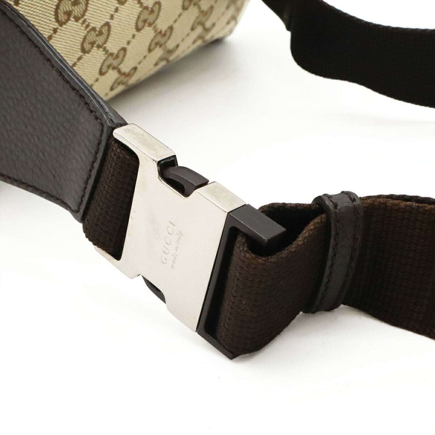 Gucci GG canvas, "BEIGE, BROWN", "CANVAS, LEATHER", shoulder
