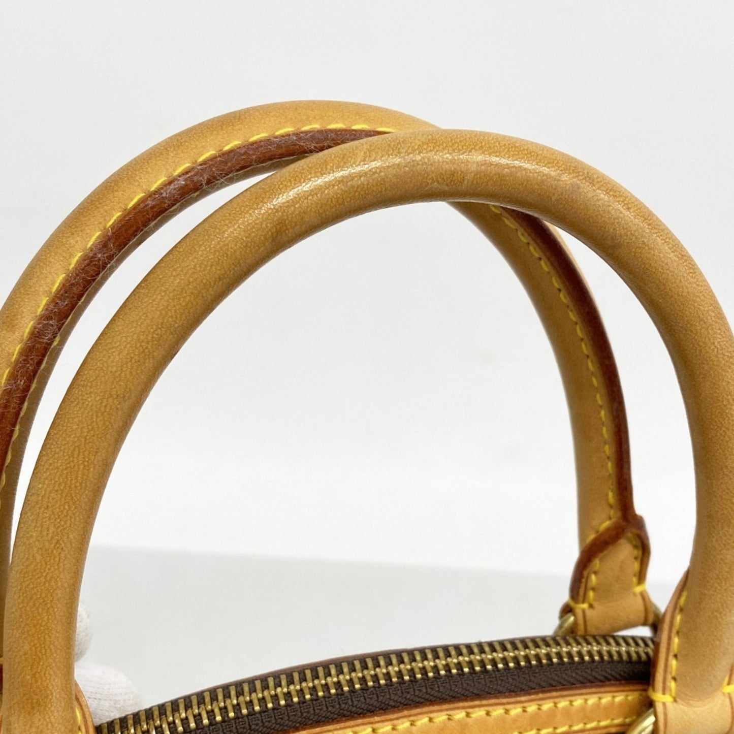 Louis Vuitton Lockit Vertical, Brown, Canvas, handbag