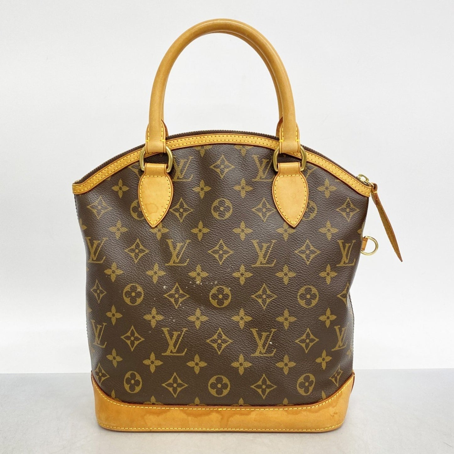 Louis Vuitton Lockit Vertical, Brown, Canvas, handbag
