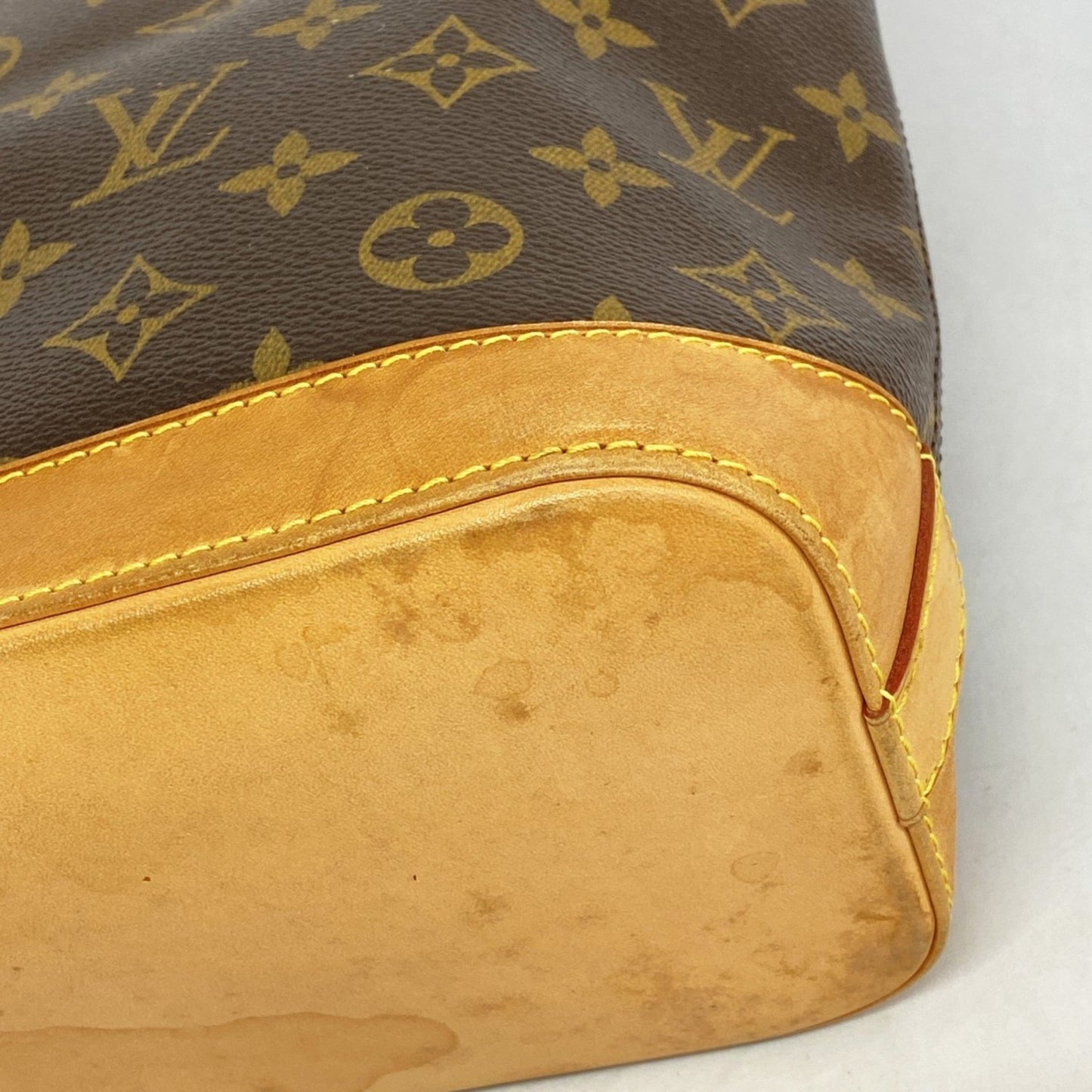 Louis Vuitton Lockit Vertical, Brown, Canvas, handbag