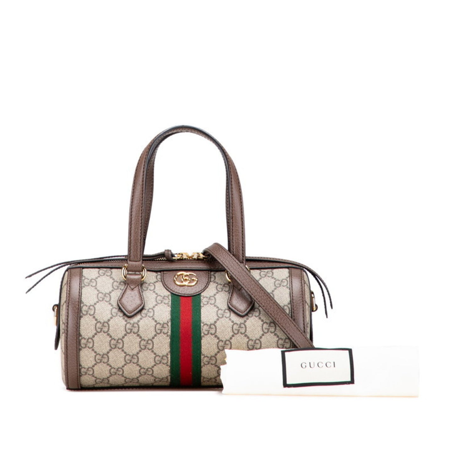 Gucci Ophidia, "BEIGE, BROWN", "CANVAS, LEATHER", handbag