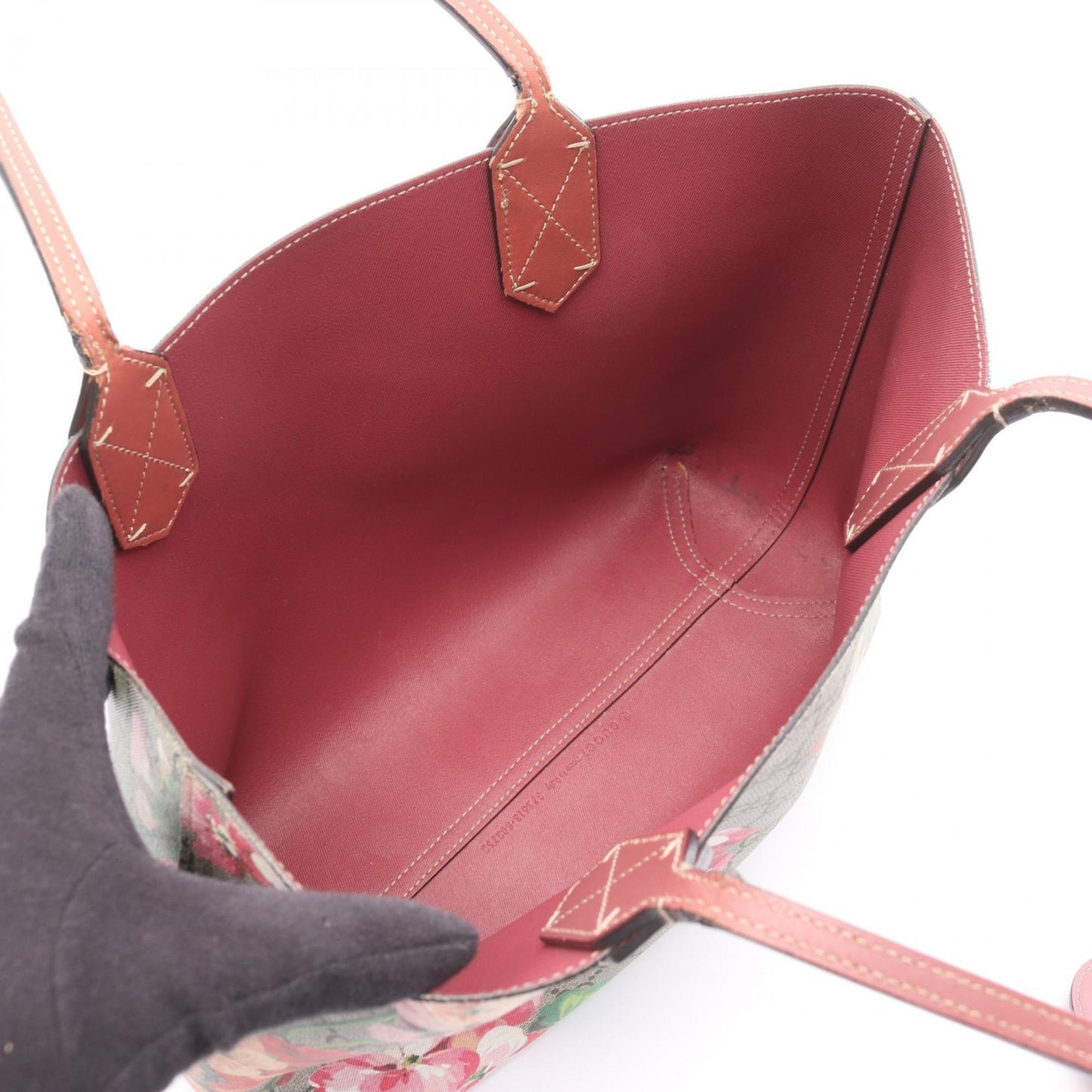 Gucci GG blooms, Beige, Canvas, shoulder