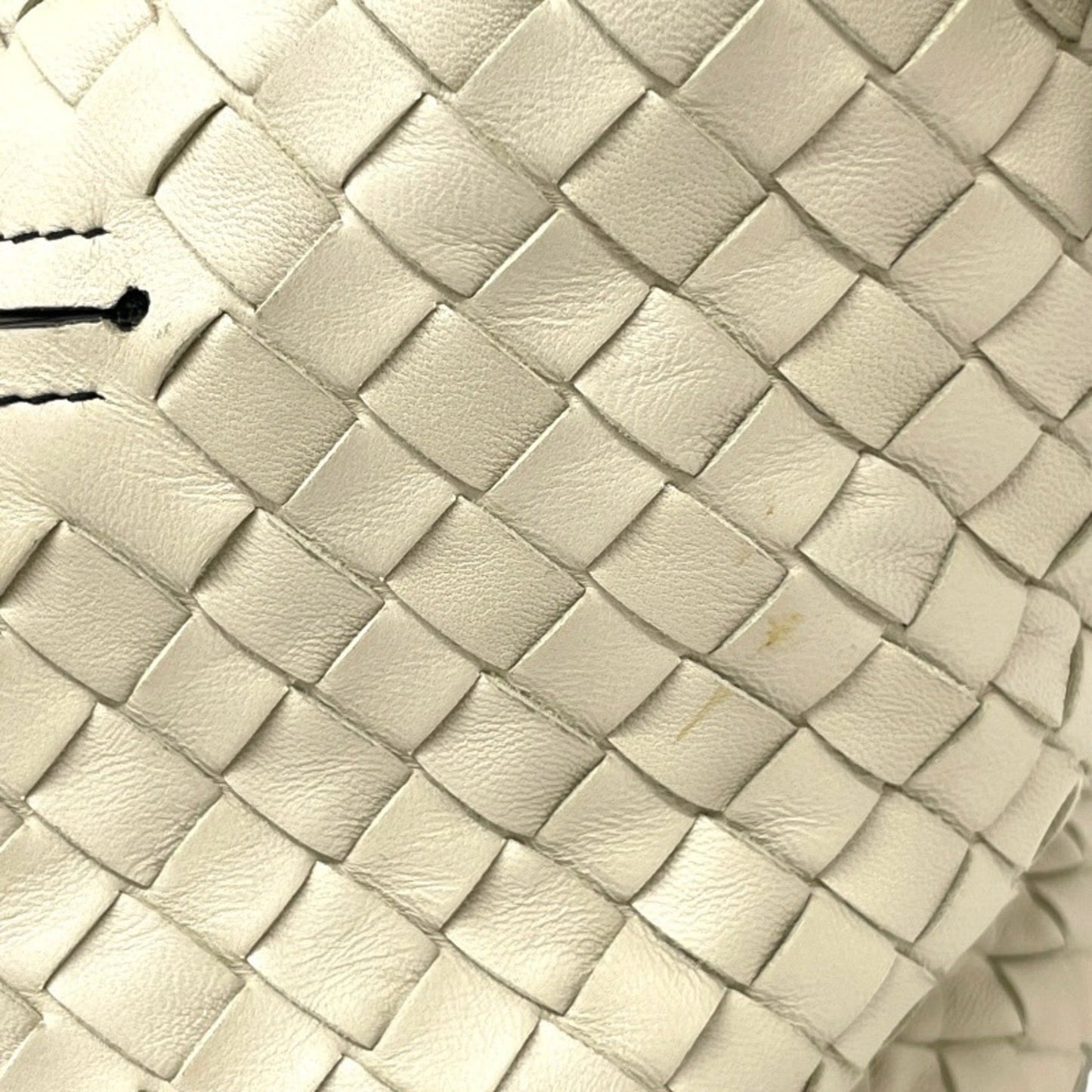 Bottega Veneta Tambouras, White, Leather, handbag