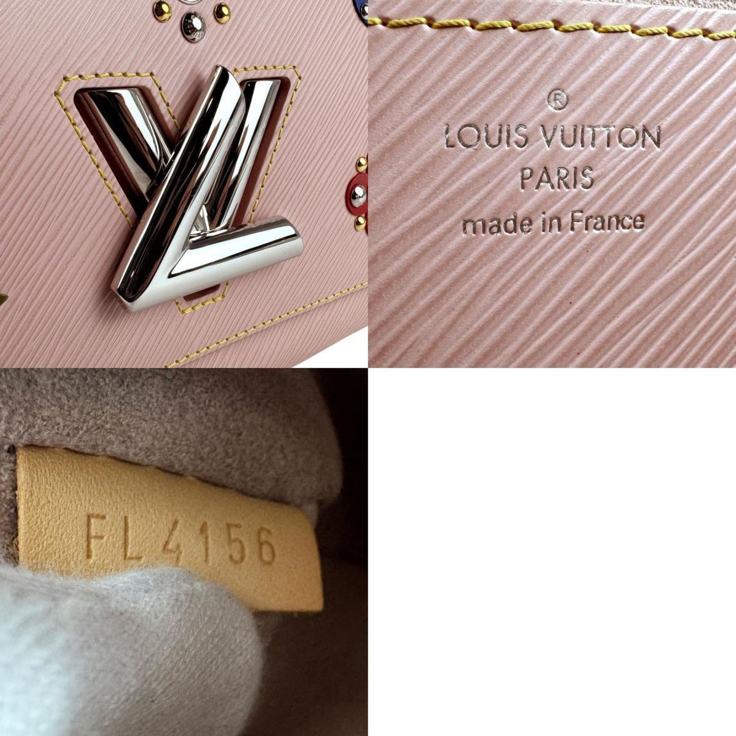 Louis Vuitton Twist, Pink, Leather, shoulder