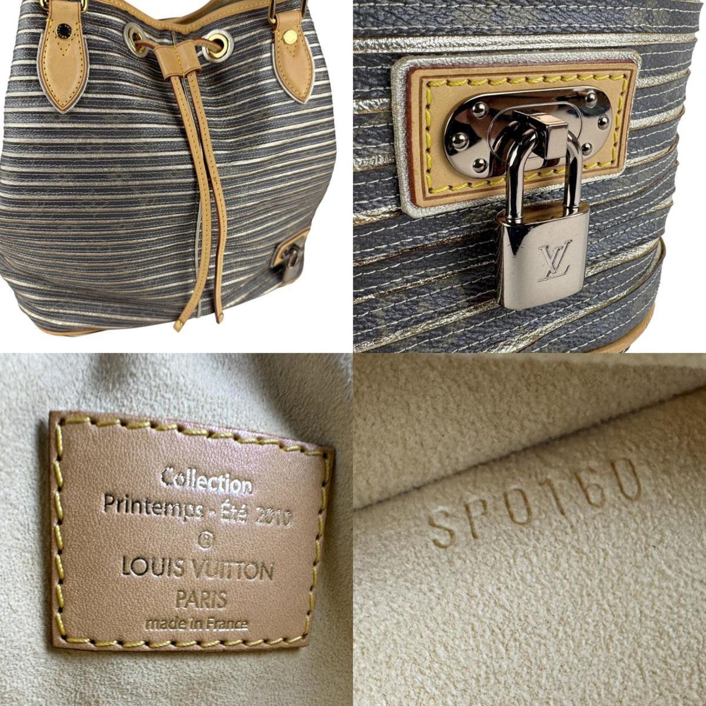 Louis Vuitton Eden, Brown, Canvas, handbag