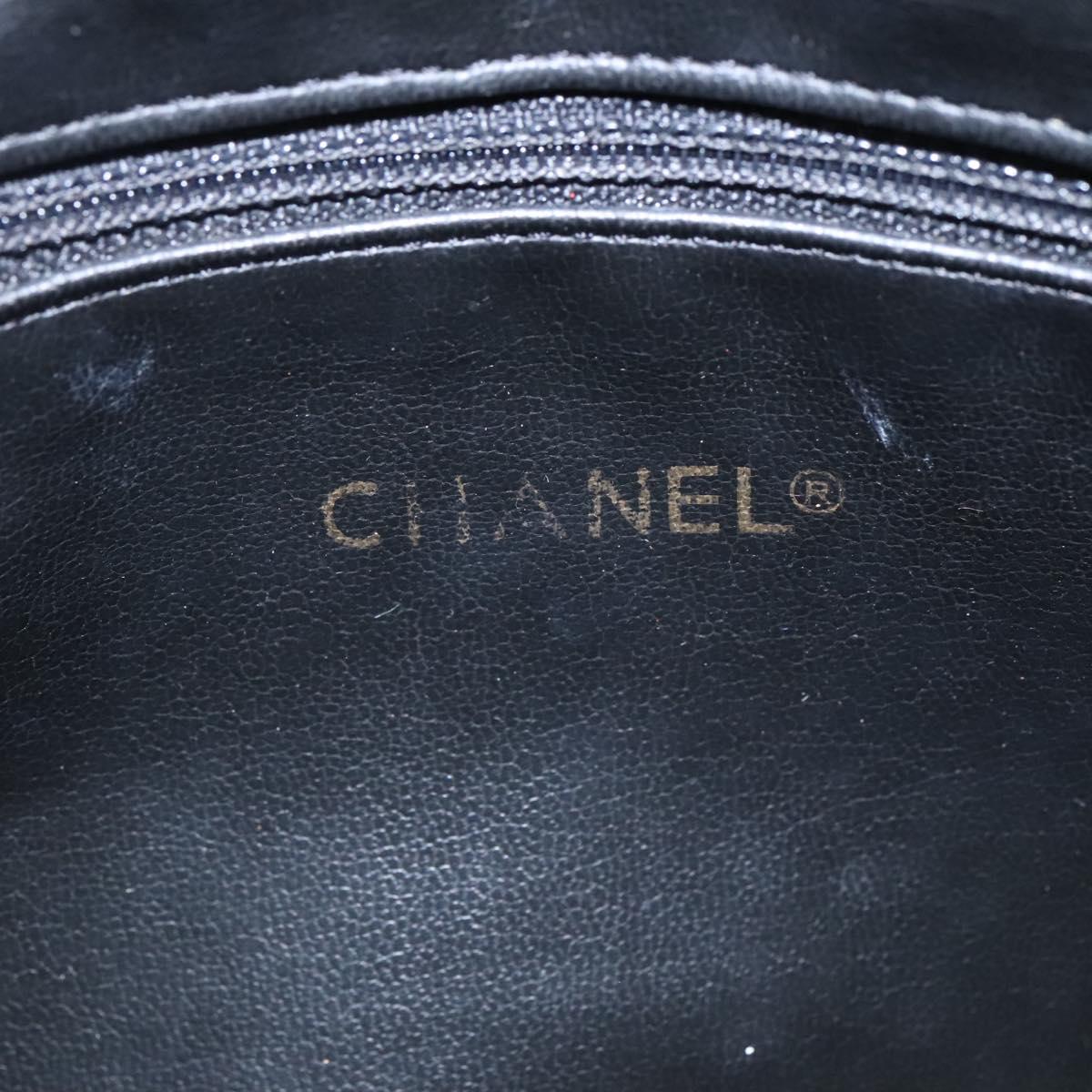 Chanel Camera, Black, Leather, shoulder