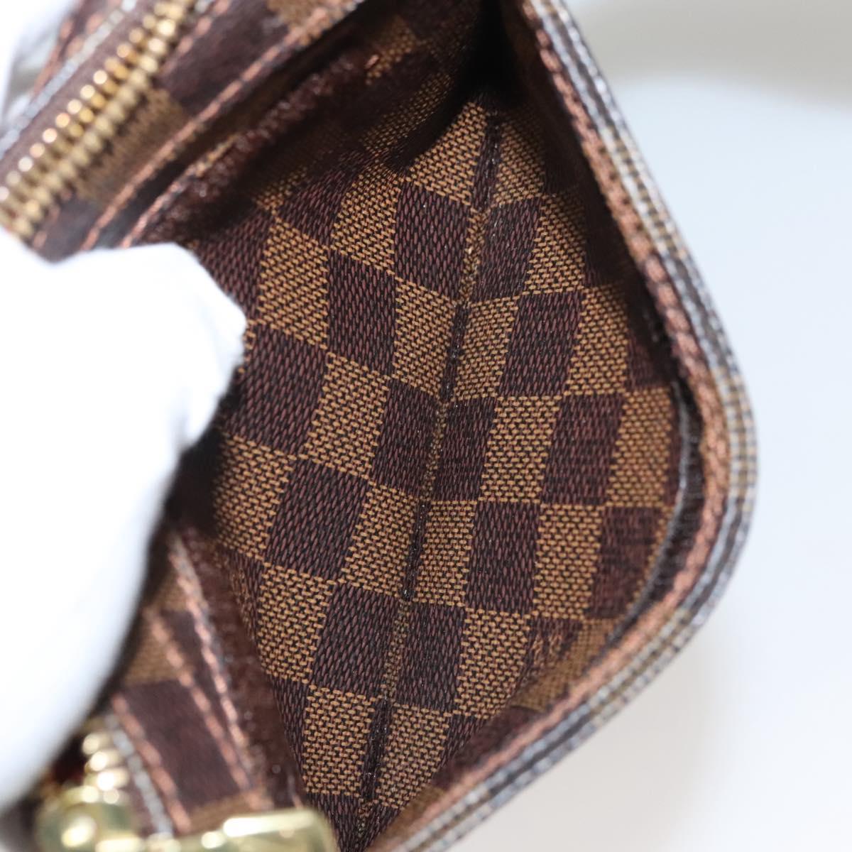 Louis Vuitton Geronimos, Brown, Canvas, clutch