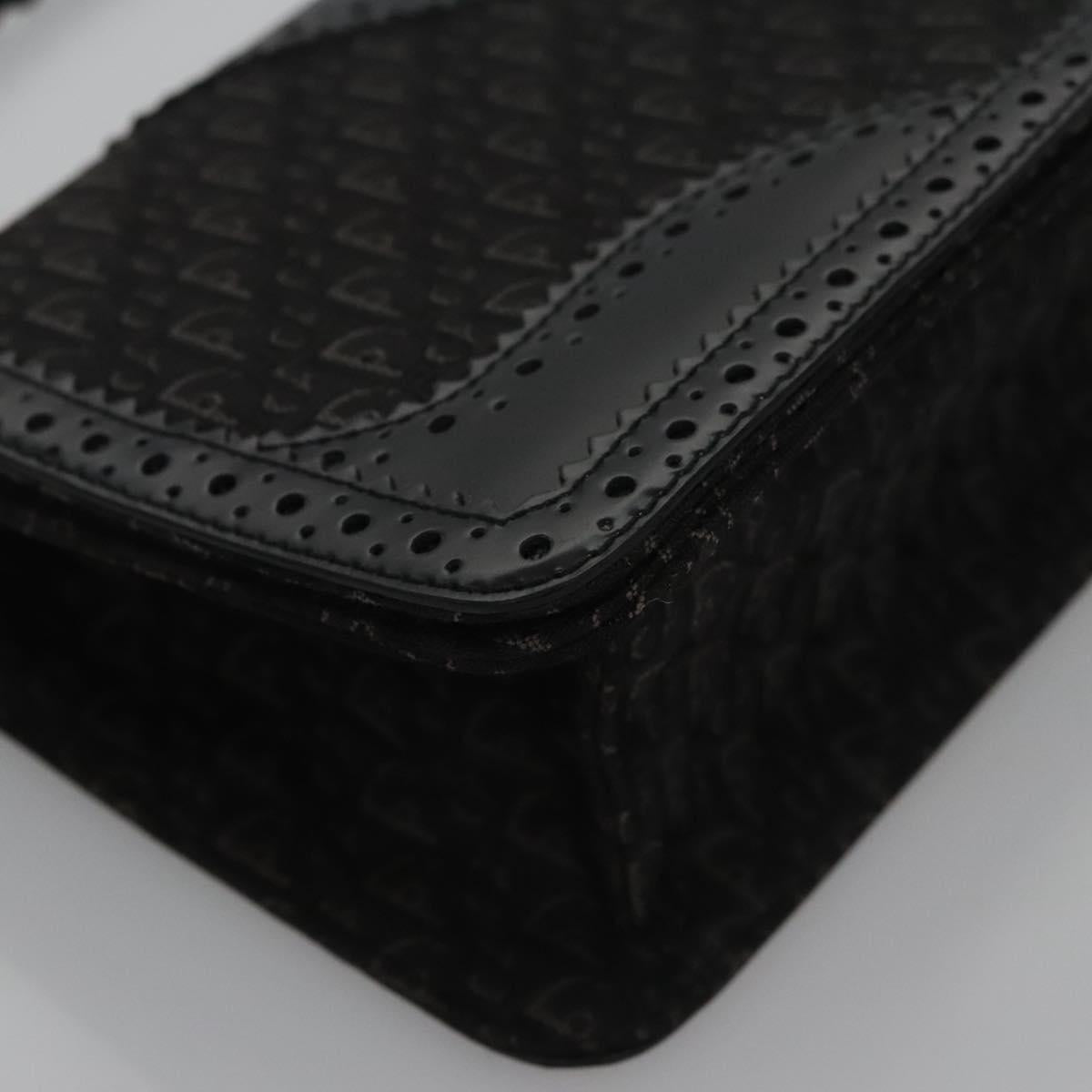 Dior Trotter, Black, Canvas, shoulder