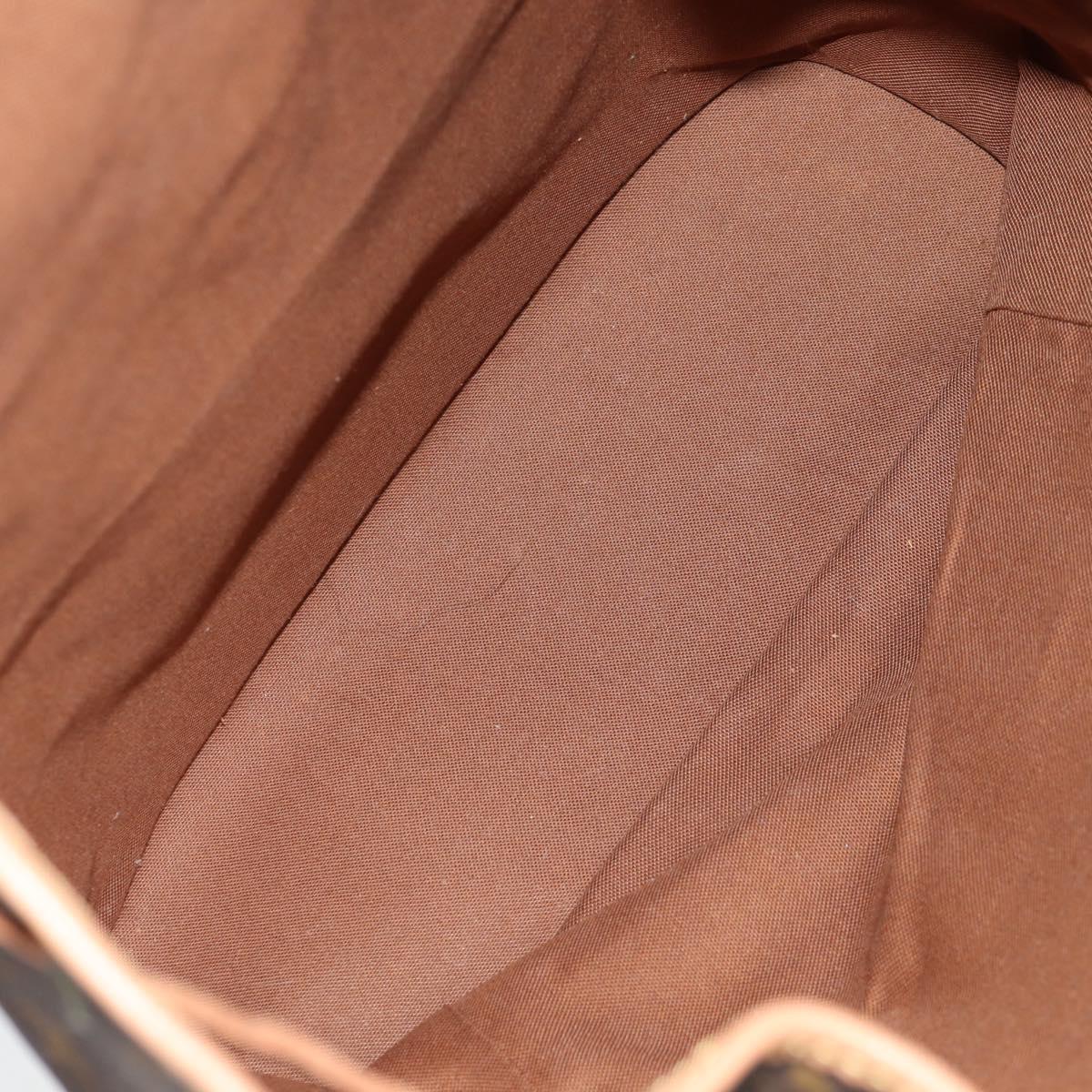 Louis Vuitton Montsouris GM, Brown, Canvas, backpack