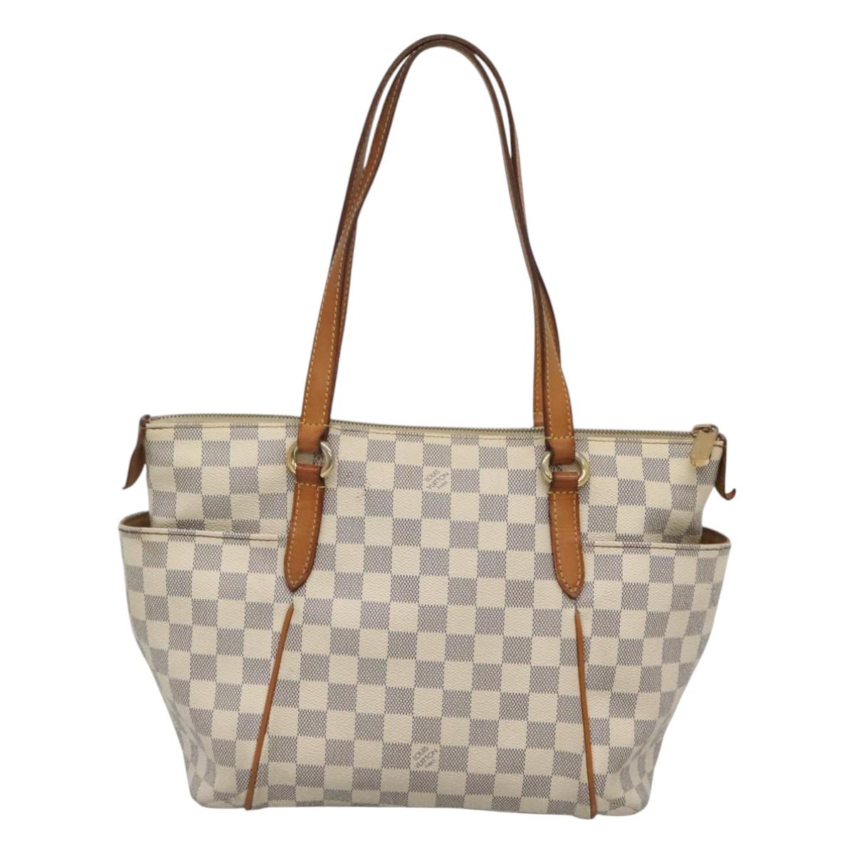 Louis Vuitton Totally, Beige, Canvas, tote