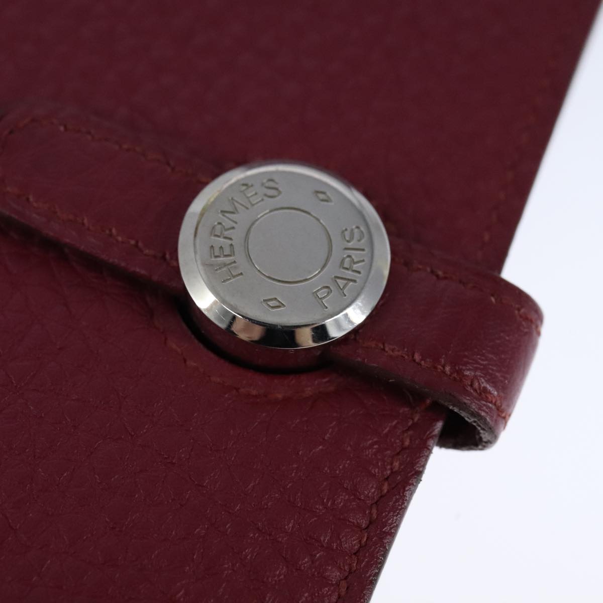Hermès Dogon, Burgundy, Leather, wallet