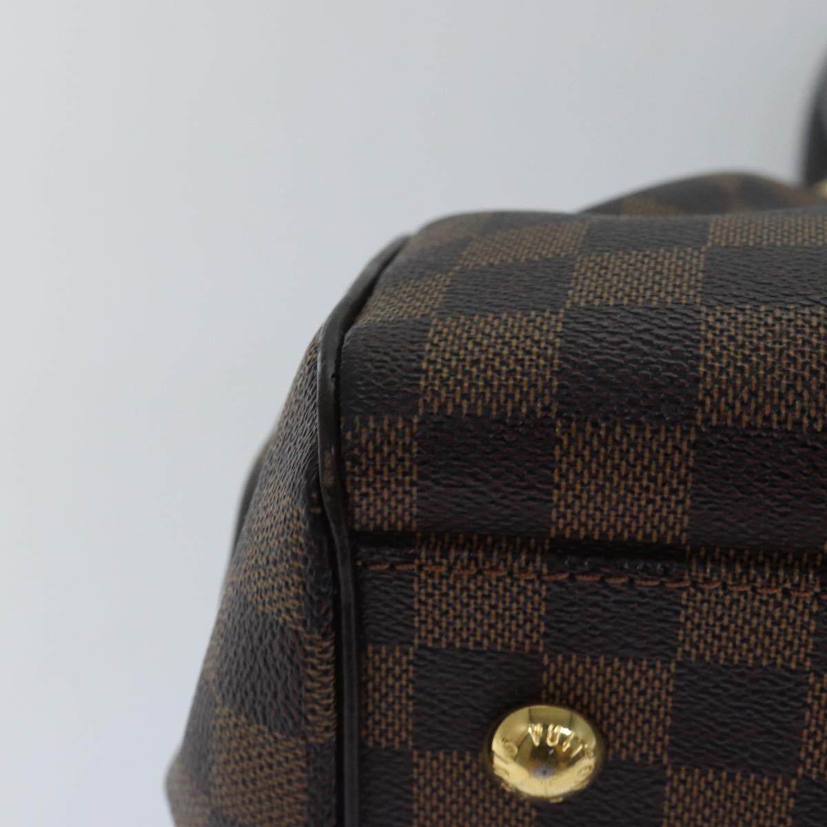 Louis Vuitton Trevi, Brown, Canvas, handbag