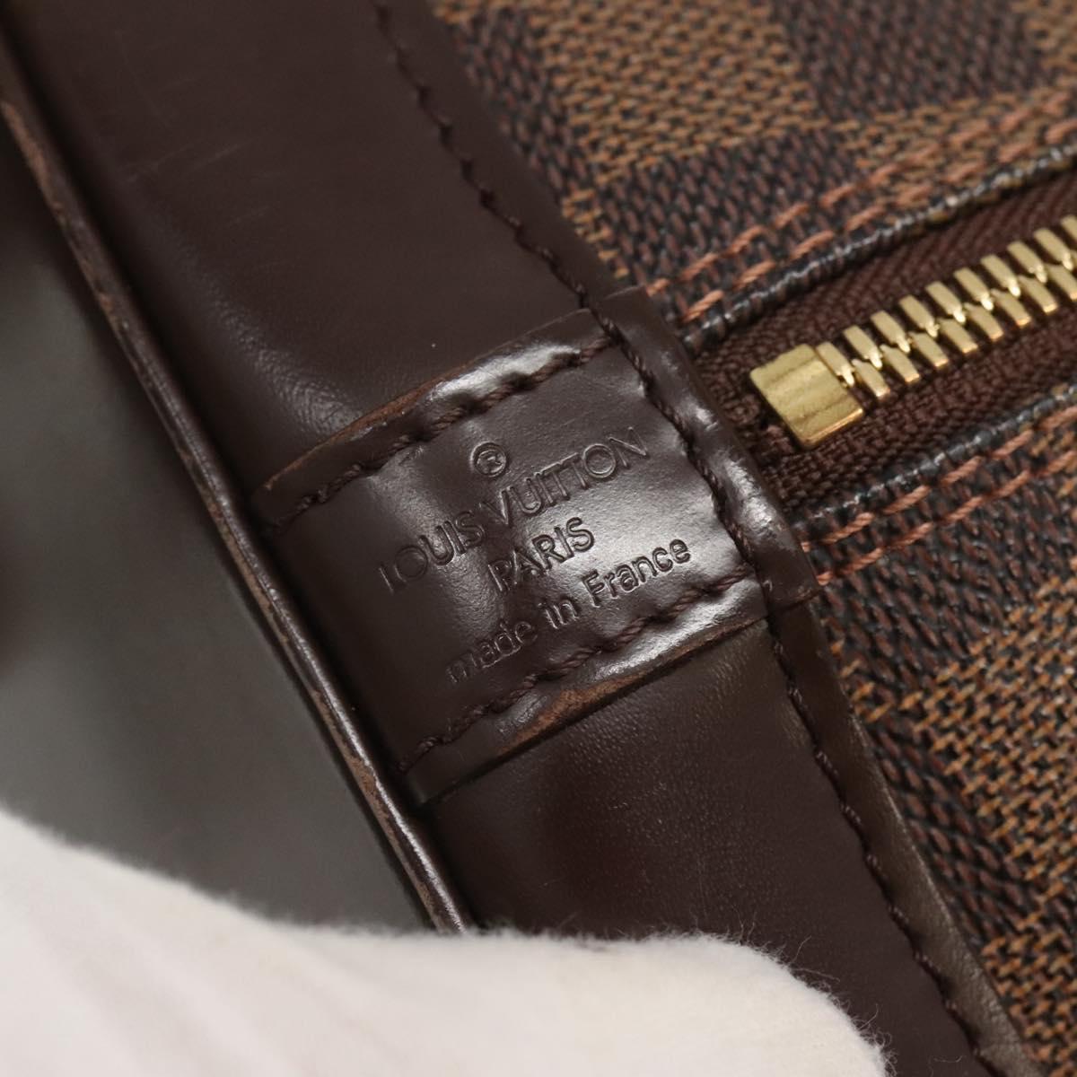 Louis Vuitton Alma, Brown, Canvas, handbag