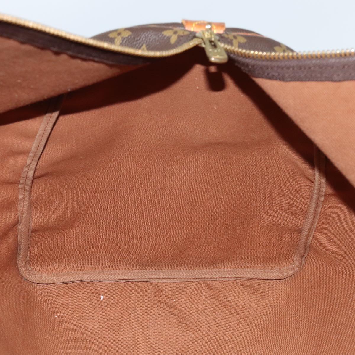 Louis Vuitton Keepall 60, Brown, Canvas, travel