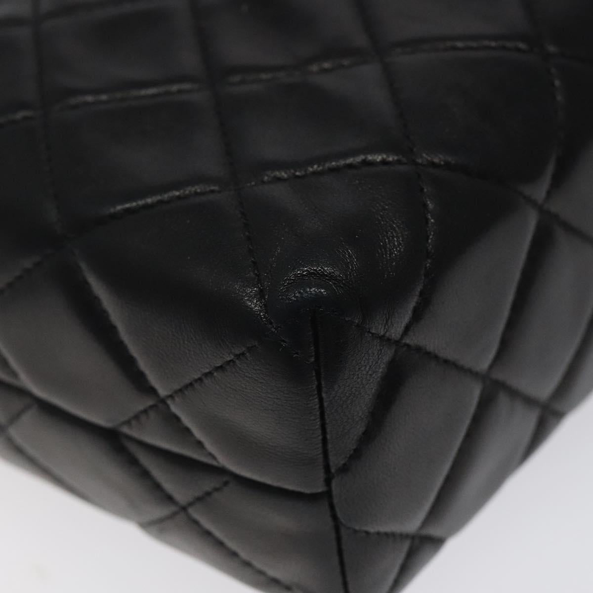 Chanel Timeless, Black, Leather, clutch