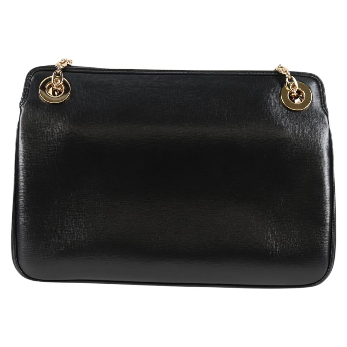 Gucci Marina, Black, Leather, shoulder