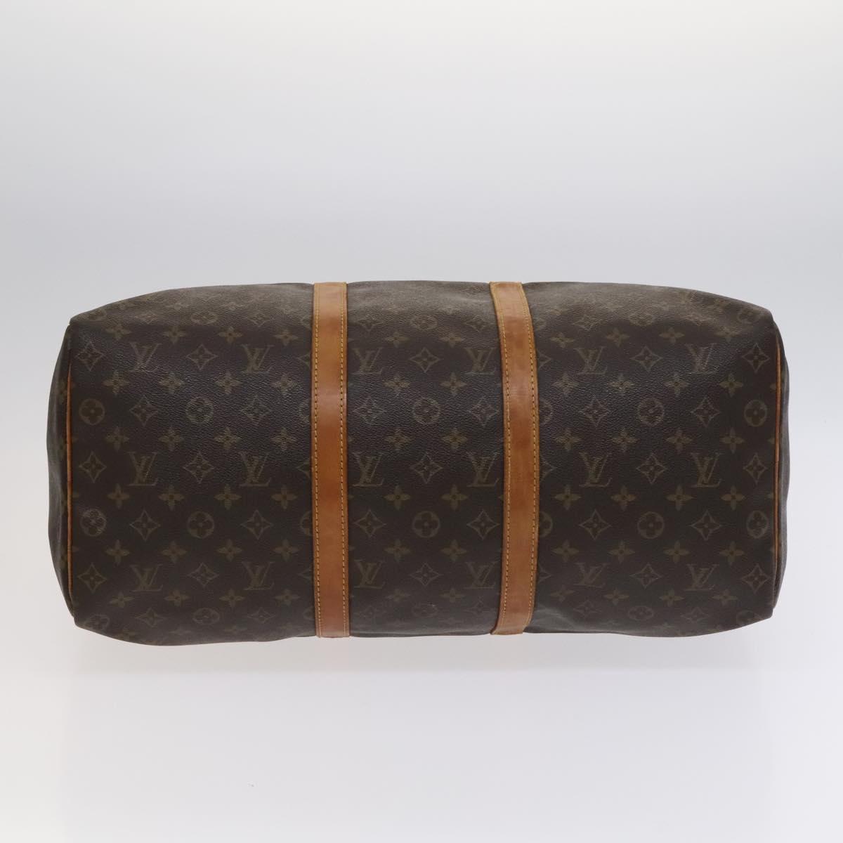 Louis Vuitton Keepall 50, Brown, Canvas, travel