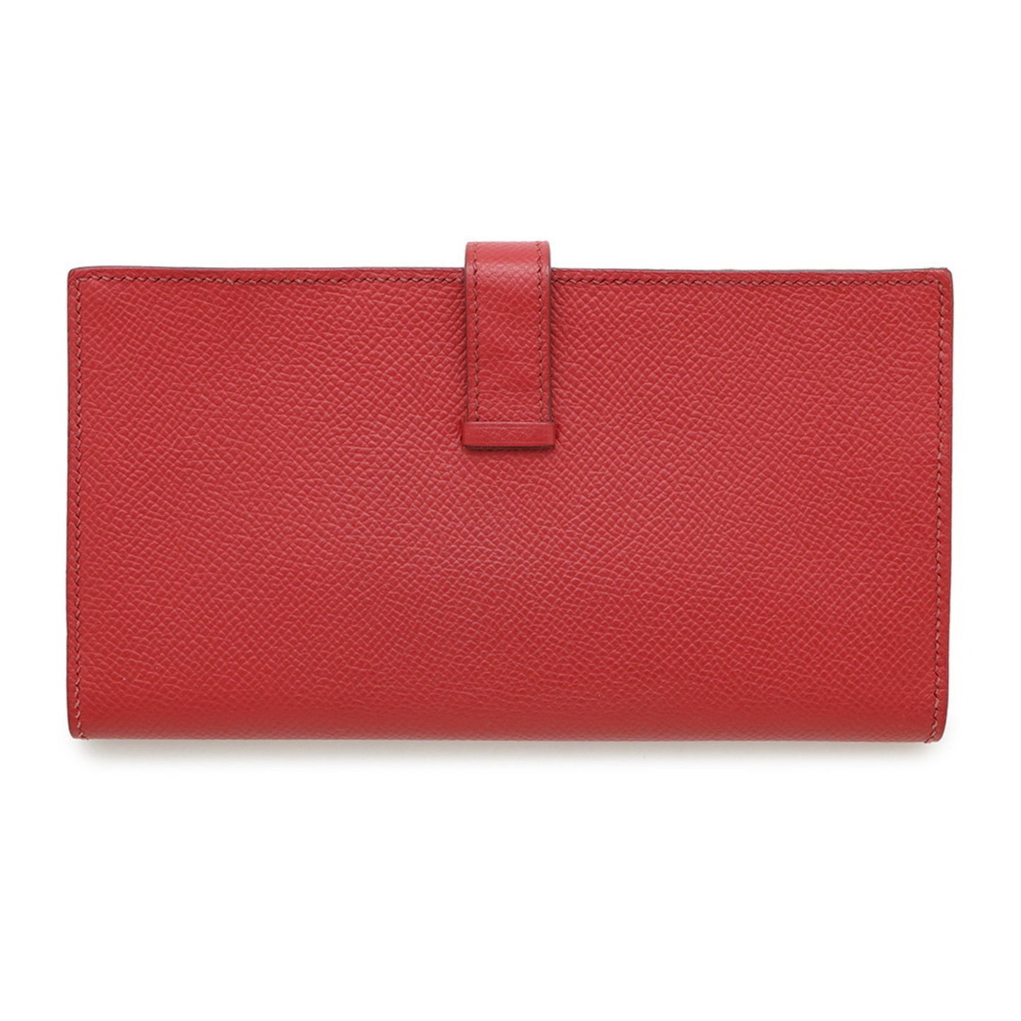 Hermès Béarn, Red, Leather, wallet