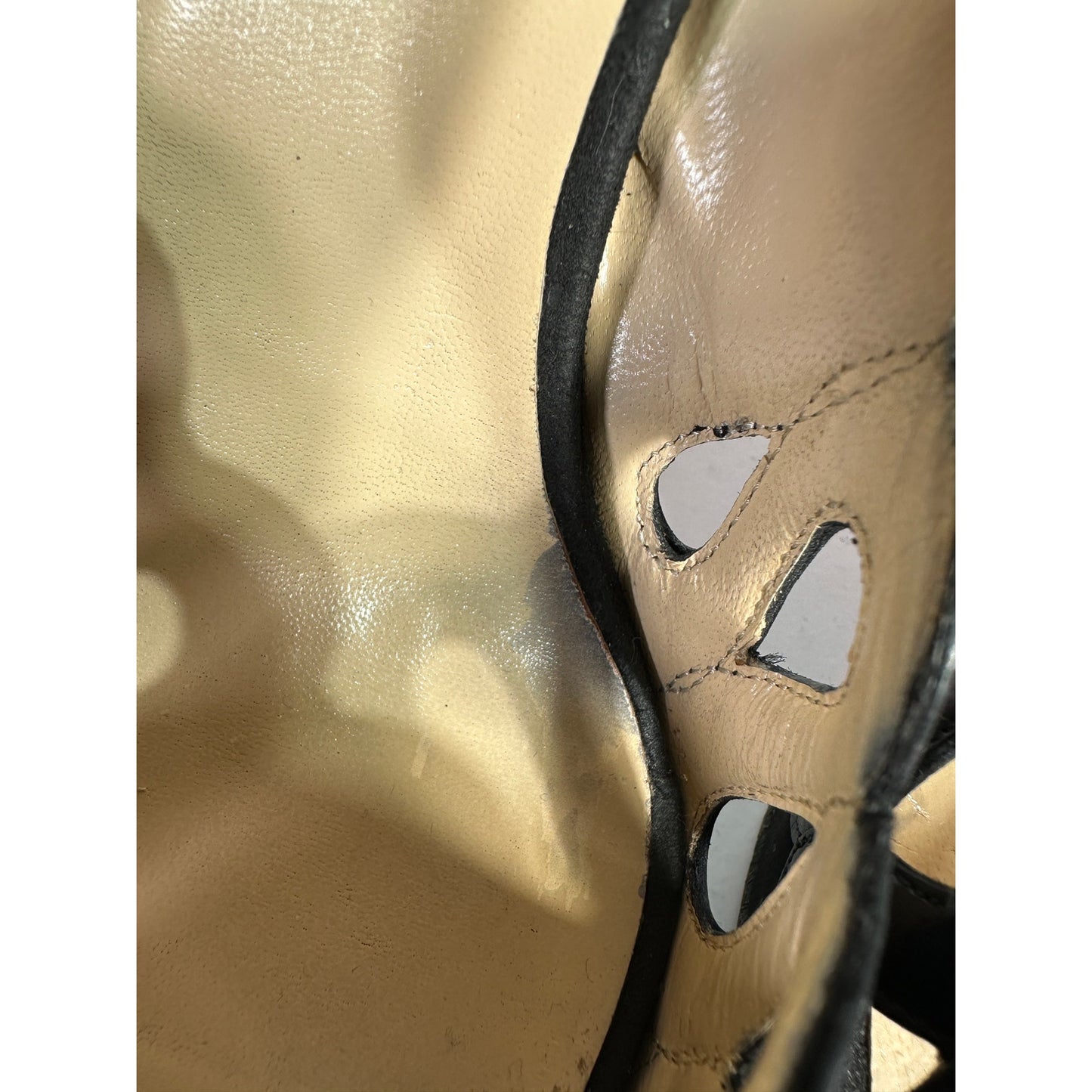 Туфли-лодочки CHRISTIAN LOUBOUTIN Gorgone 120 с открытым носком