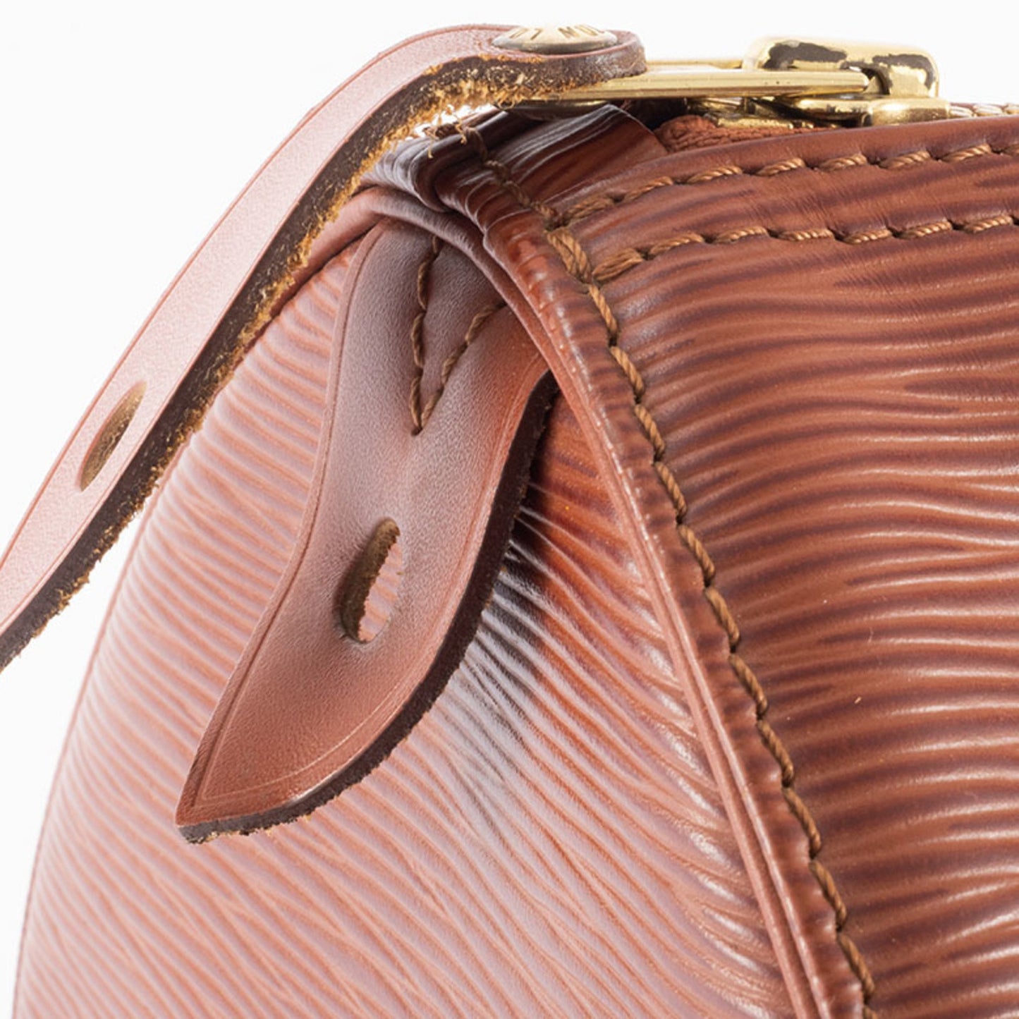 Louis Vuitton Speedy 35, Camel, Leather, handbag