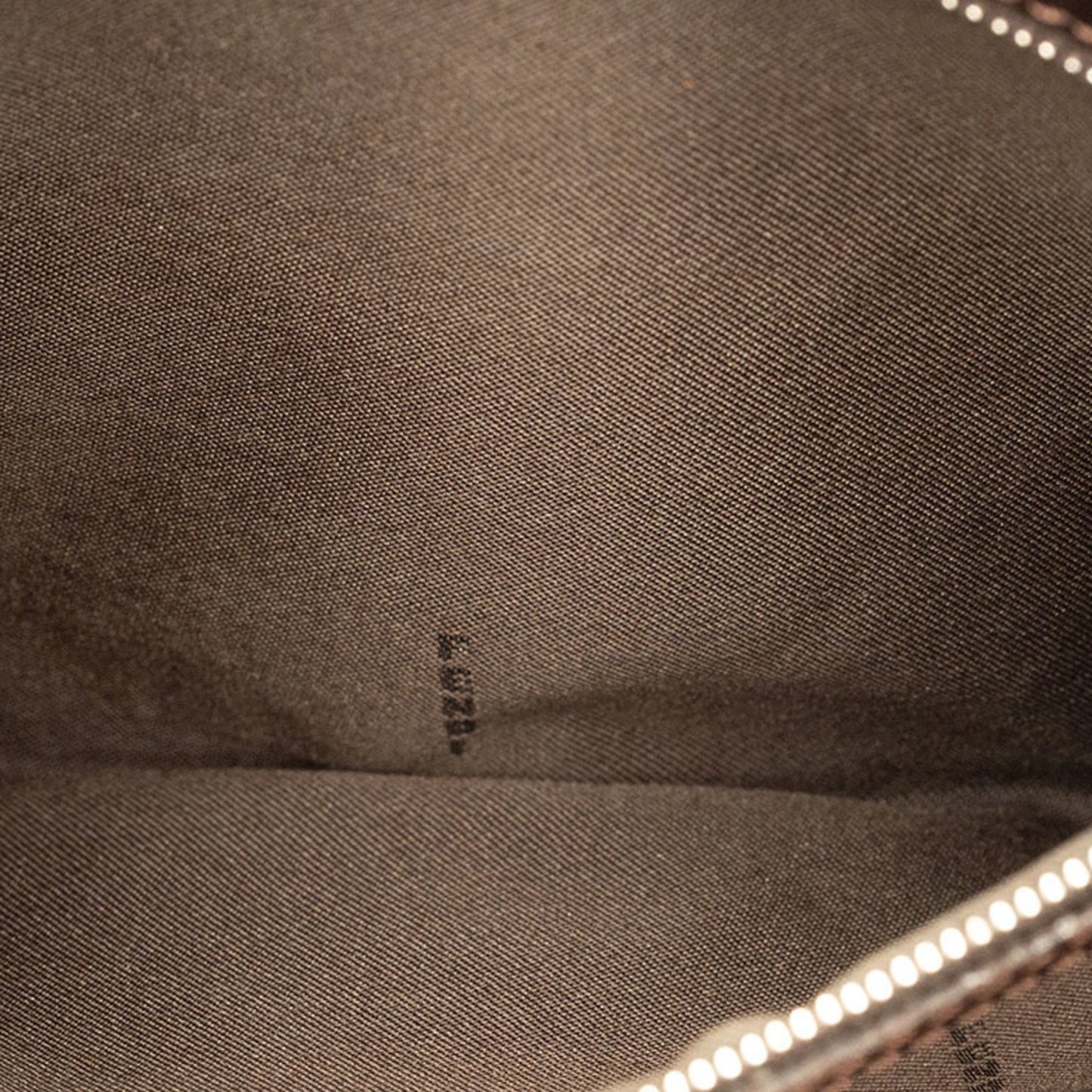 Fendi Baguette, Brown, Canvas, shoulder