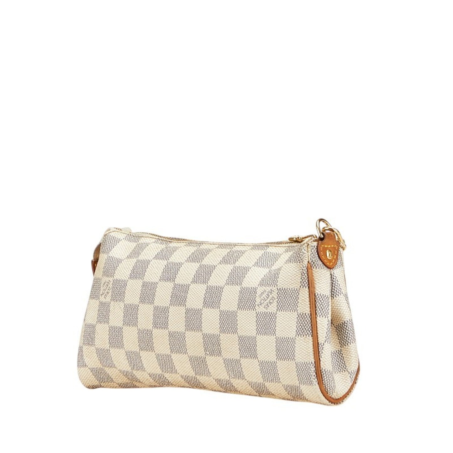 Louis Vuitton Eva, White, Canvas, handbag