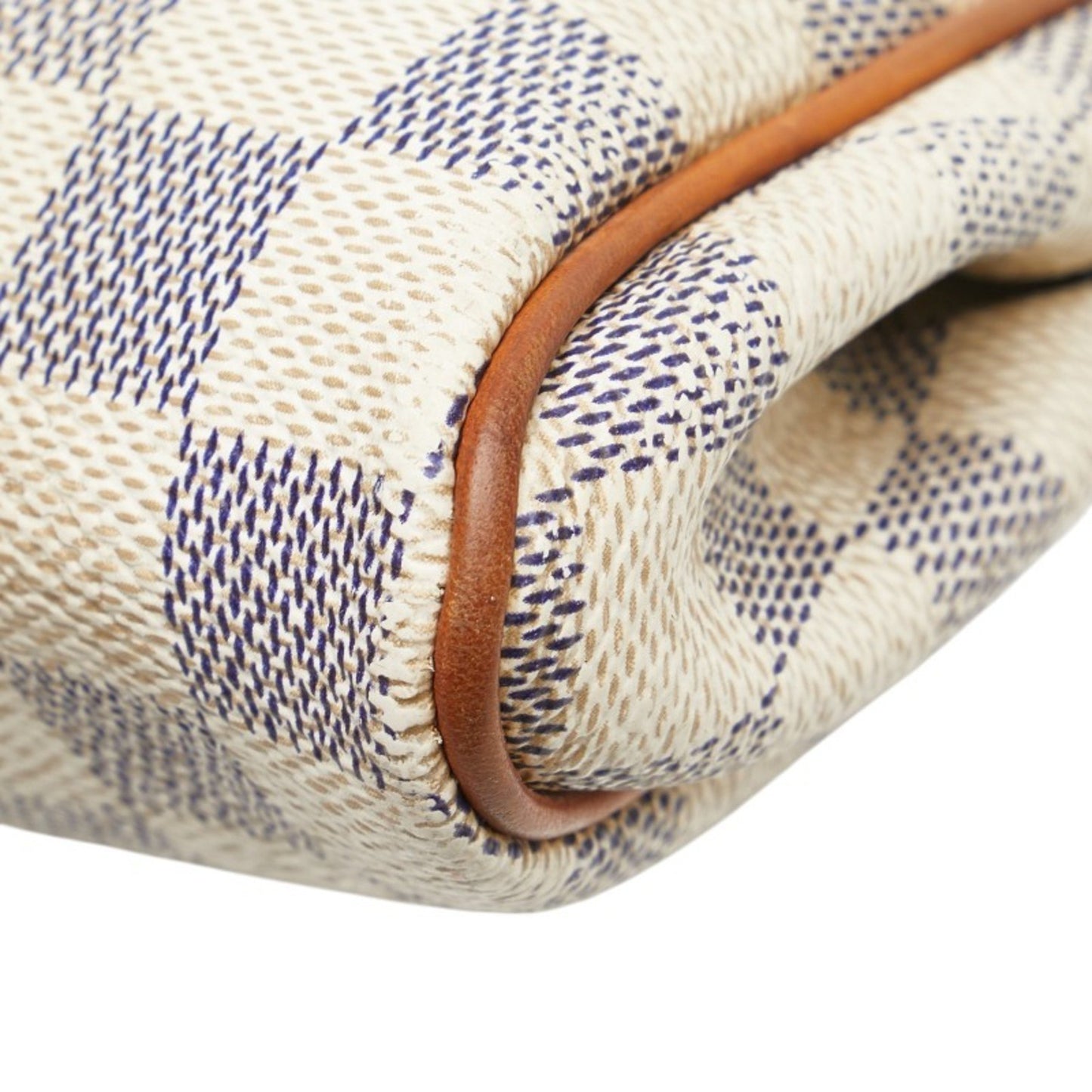 Louis Vuitton Eva, White, Canvas, handbag