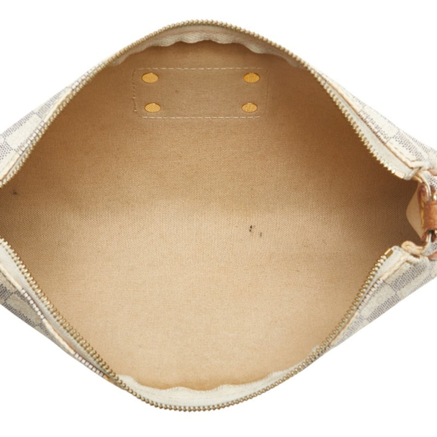 Louis Vuitton Eva, White, Canvas, handbag