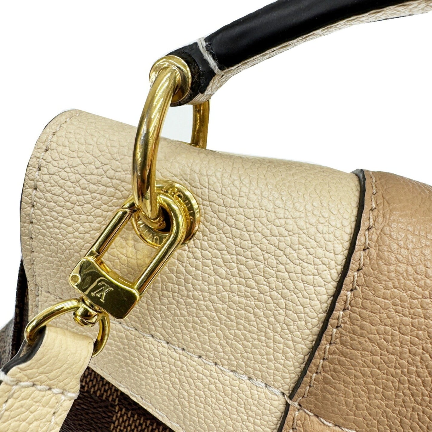 Louis Vuitton Clapton, Brown, Canvas, backpack