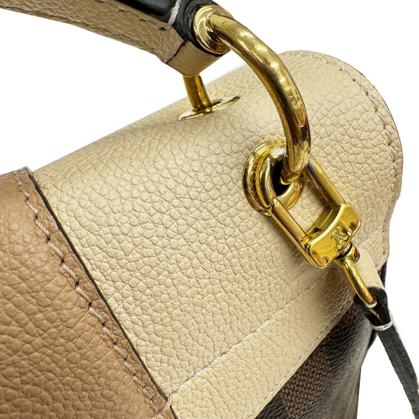 Louis Vuitton Clapton, Brown, Canvas, backpack