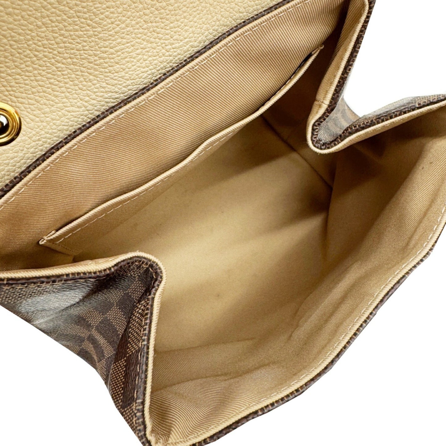 Louis Vuitton Clapton, Brown, Canvas, backpack