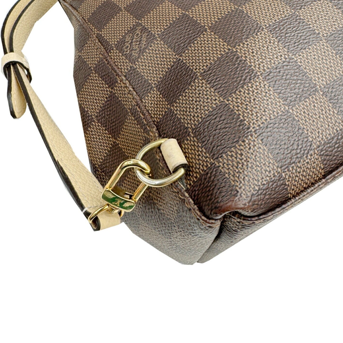 Louis Vuitton Clapton, Brown, Canvas, backpack