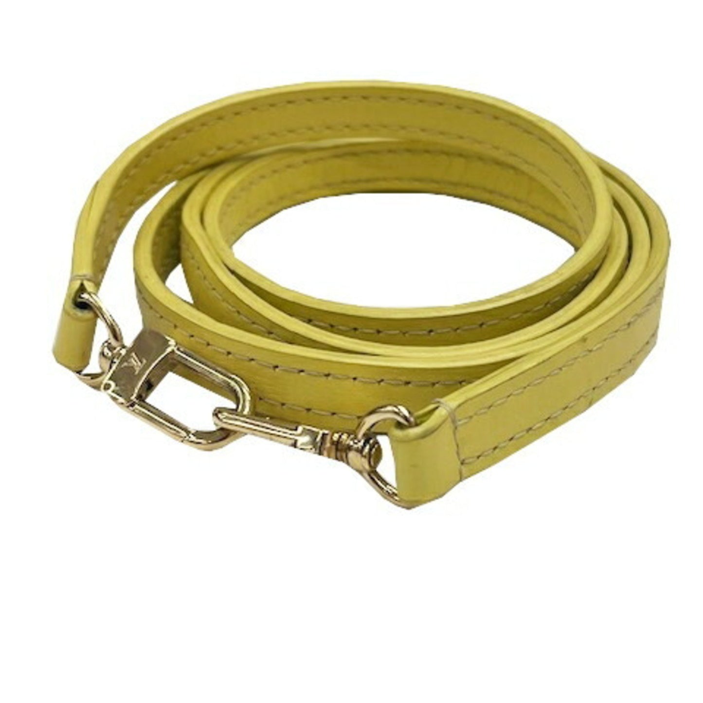 Louis Vuitton Alma BB, Yellow, "CANVAS, LEATHER", handbag