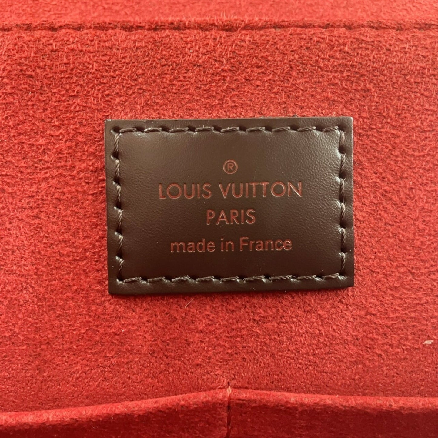 Louis Vuitton Bergamo, Brown, Canvas, shoulder