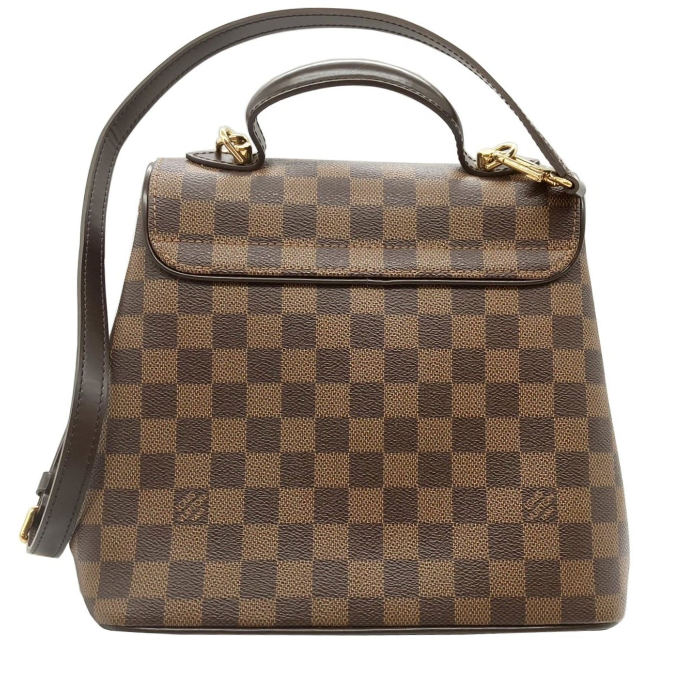 Louis Vuitton Bergamo, Brown, Canvas, shoulder