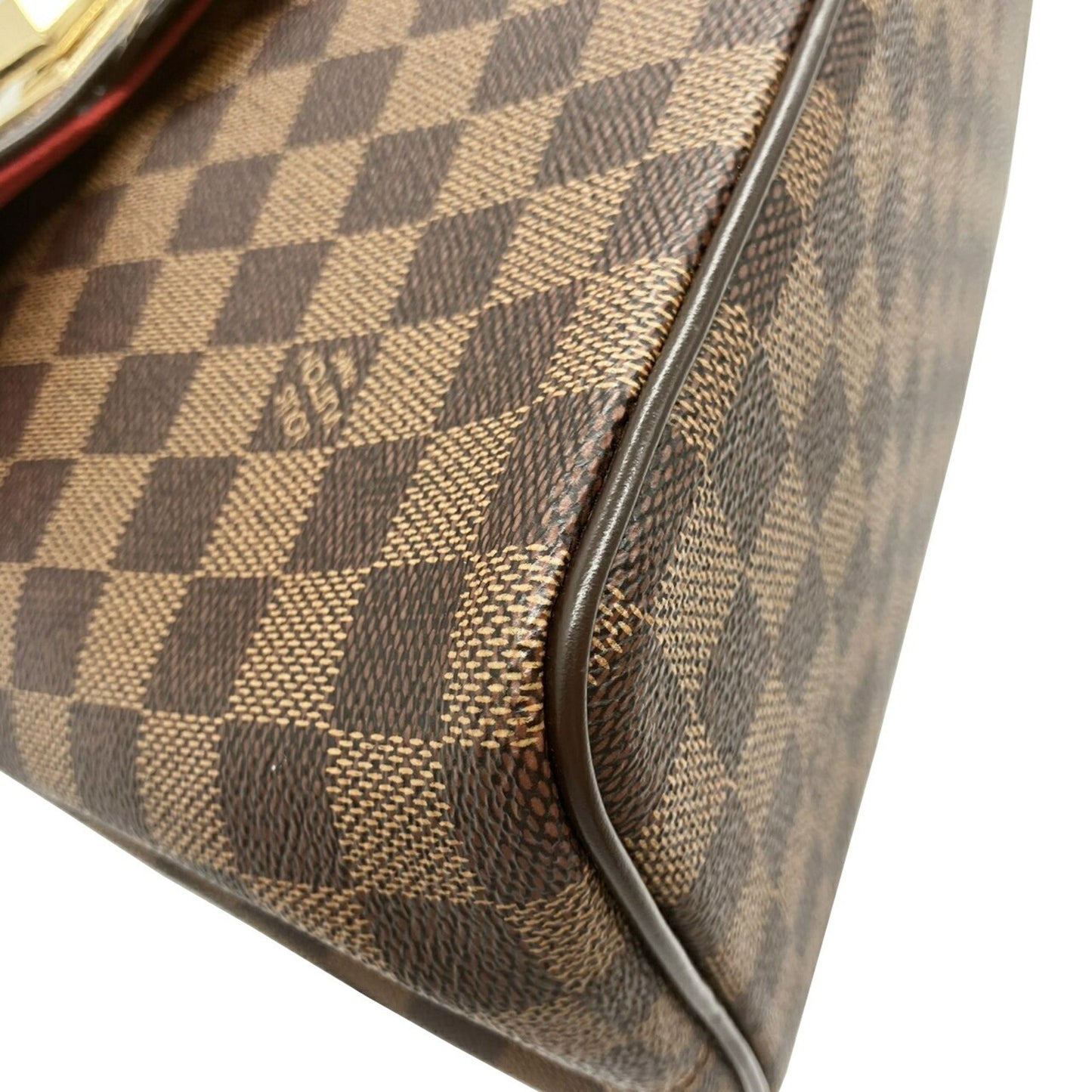 Louis Vuitton Bergamo, Brown, Canvas, shoulder