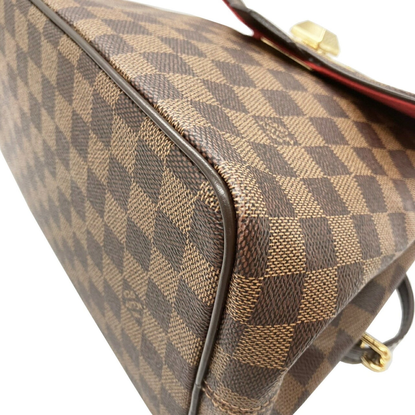 Louis Vuitton Bergamo, Brown, Canvas, shoulder