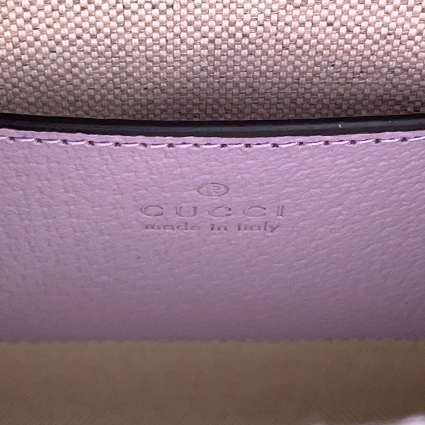 Gucci Interlocking G, Beige, "CANVAS, LEATHER", handbag
