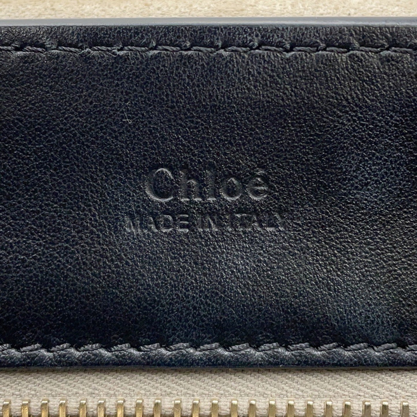 Chloé Tess Day, Black, Leather, handbag