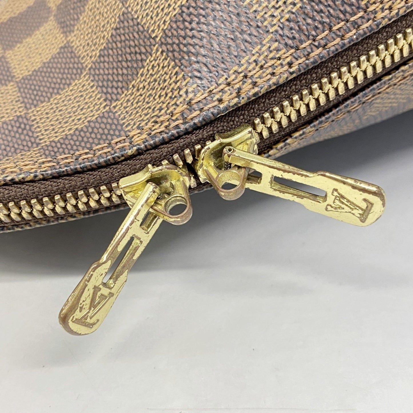 Louis Vuitton Alma, Brown, Canvas, handbag