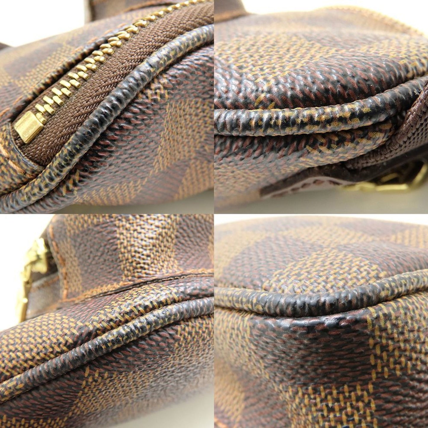 Louis Vuitton Melville, Brown, Canvas, shoulder