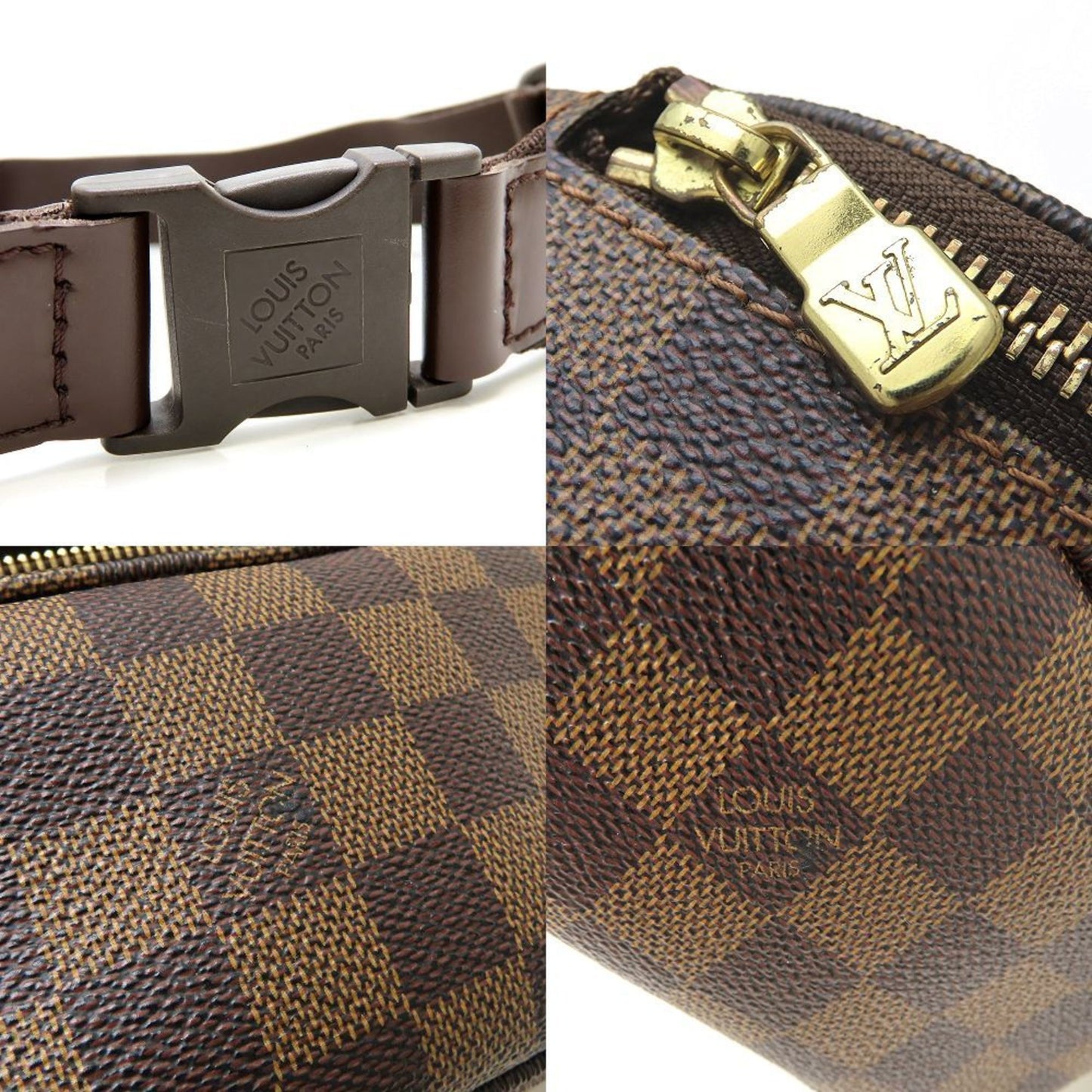 Louis Vuitton Melville, Brown, Canvas, shoulder